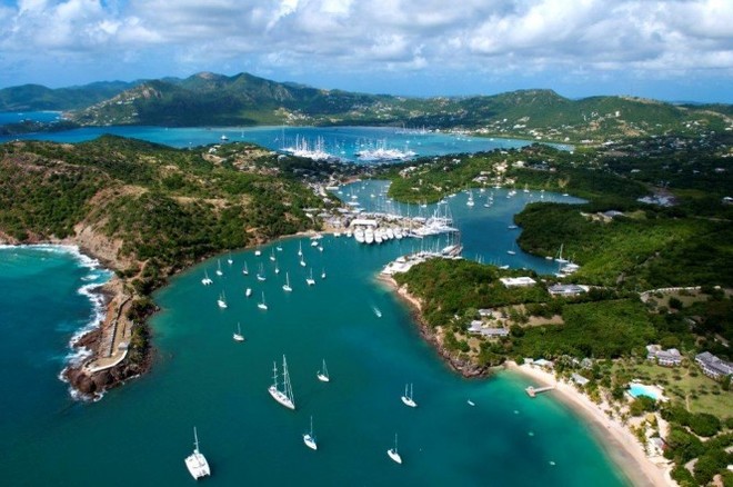 Antigua, chosen by Christmas Caribbean Rally 2013 as arrival point ©  SW